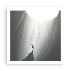 Poster - Există întotdeauna o cale de ieșire - 60x60 cm