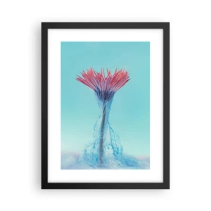 Poster în ramă neagră - Într-o unduire revigorantă - 30x40 cm