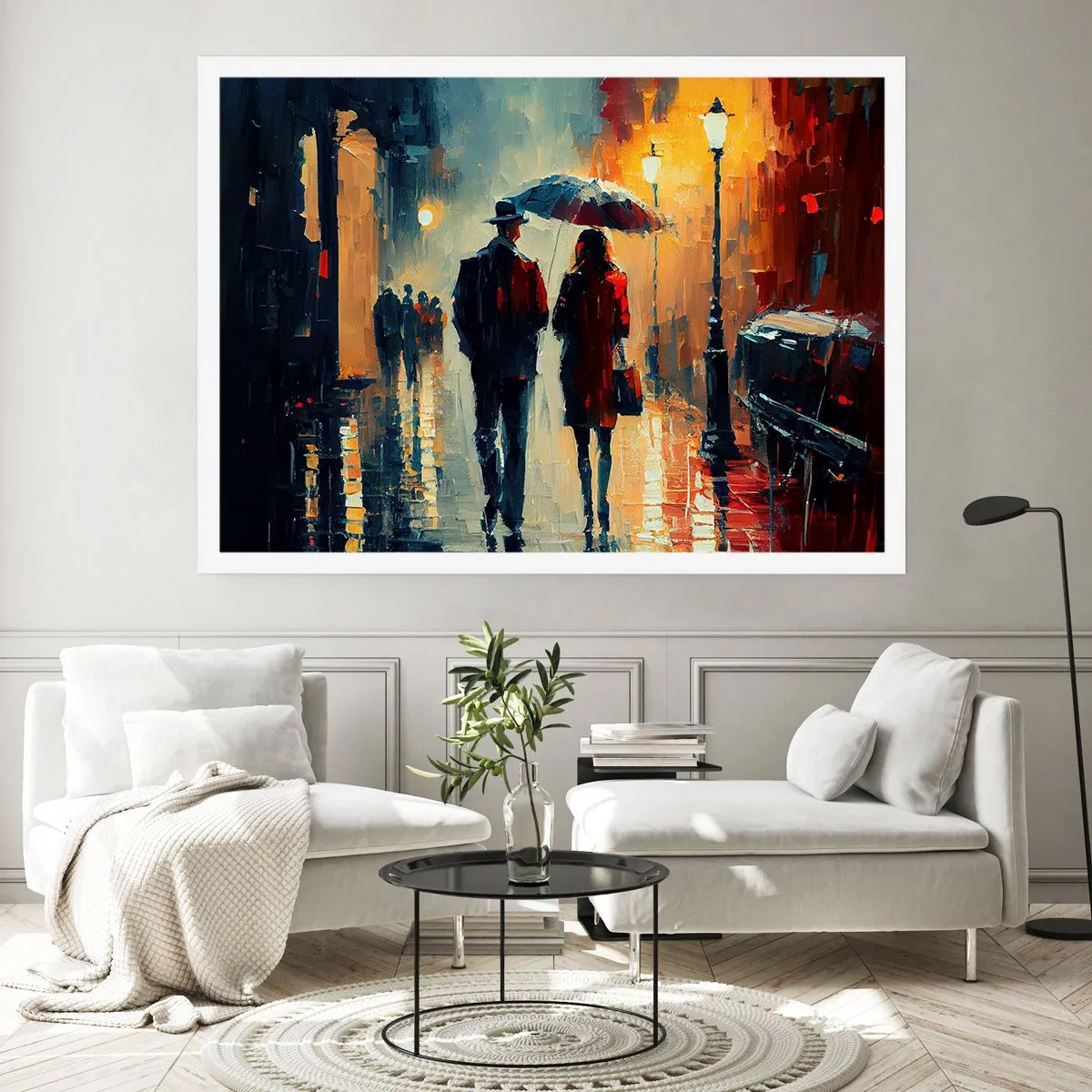 Poster - Poveste de dragoste urbană - 100x70 cm