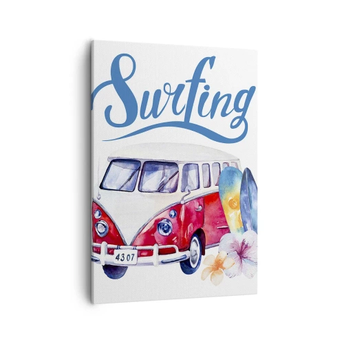 Tablou pe pânză - Un clasic pentru surferi - 50x70 cm