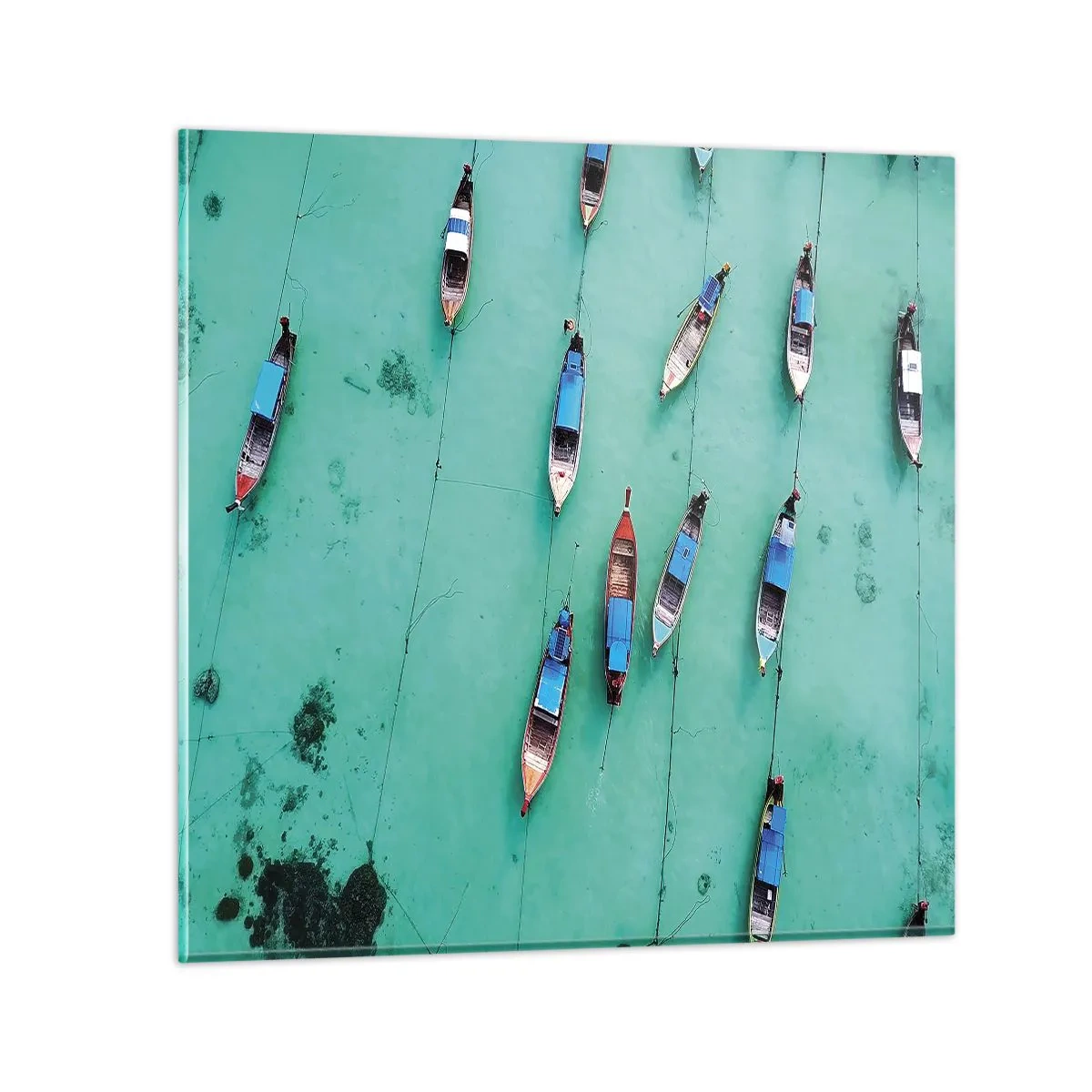 Tablou pe sticlă - În așteptare - 30x30 cm