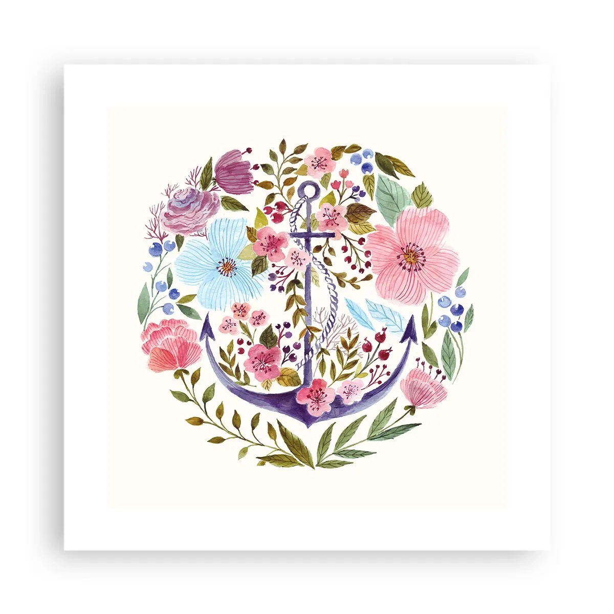 Poster - Somnul bun al marinarului - 40x40 cm