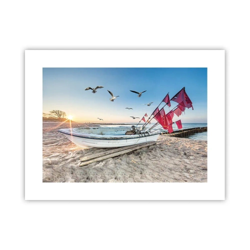 Poster - O odihnă binemeritată - 40x30 cm