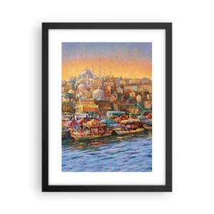 Poster în ramă neagră - O poveste din Istanbul - 30x40 cm