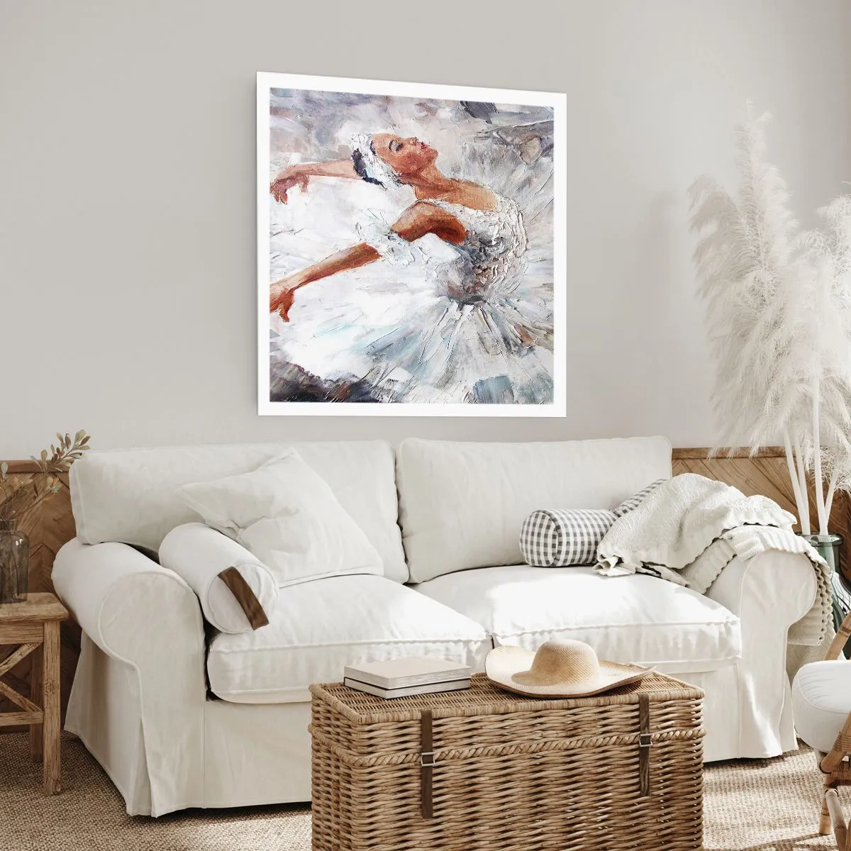 Poster - Moale și ușoară ca tulul - 40x40 cm