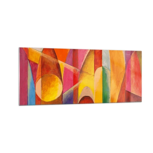 Tablou pe sticlă - Catedrala Soarelui - 100x40 cm