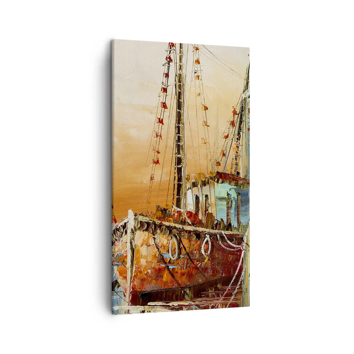 Tablou pe pânză - Întoarcere pașnică - 45x80 cm