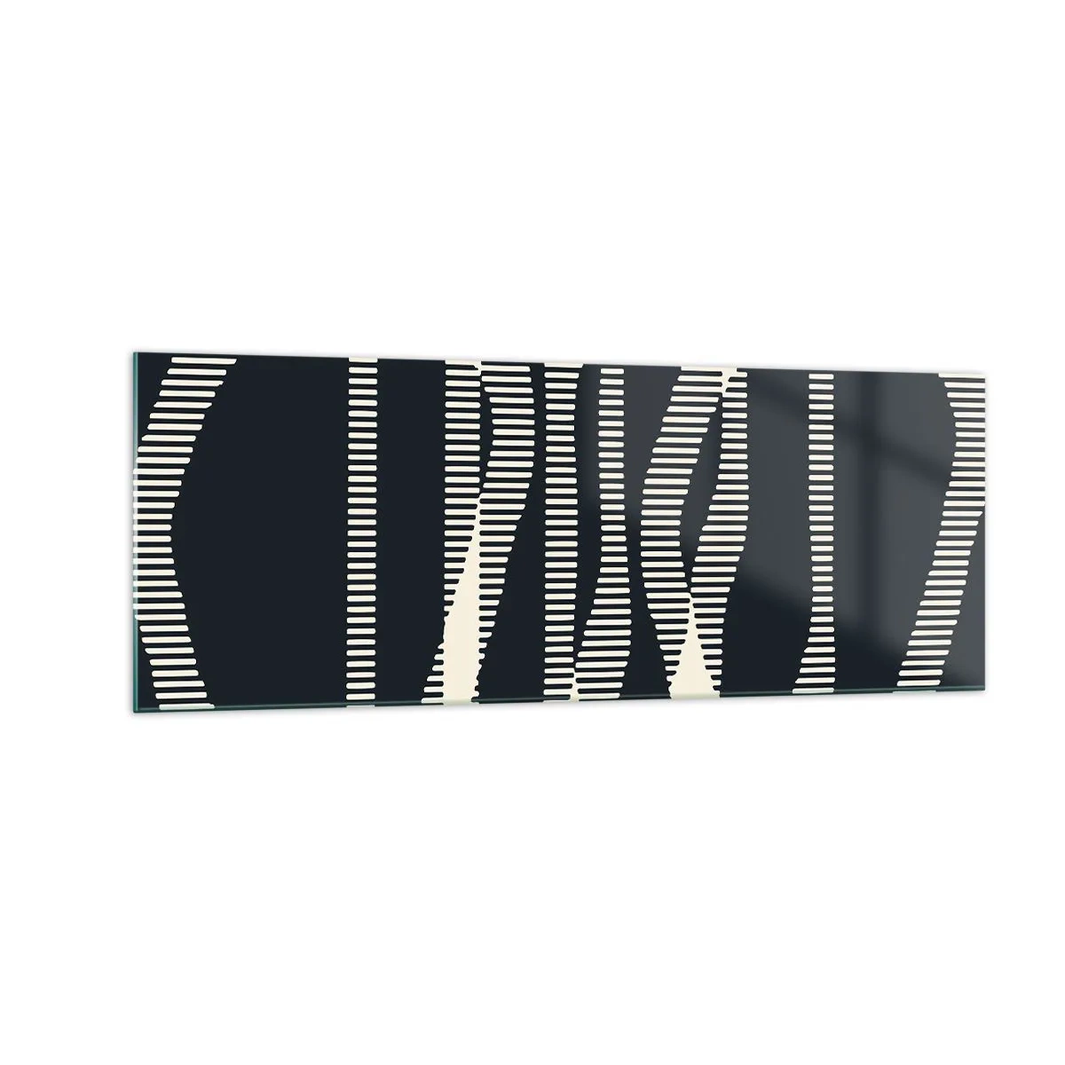 Tablou pe sticlă - Încercare de străpungere a întunericului - 140x50 cm