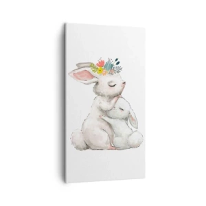 Tablou pe pânză - Ca la mama - 45x80 cm