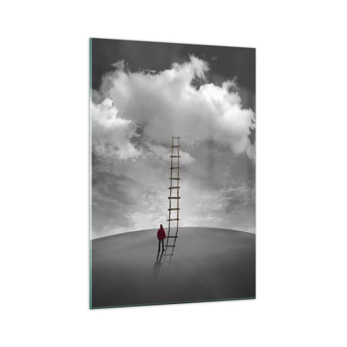 Tablou pe sticlă - Orice este posibil - 70x100 cm