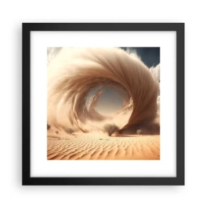 Poster în ramă neagră - Portal deschis - 30x30 cm