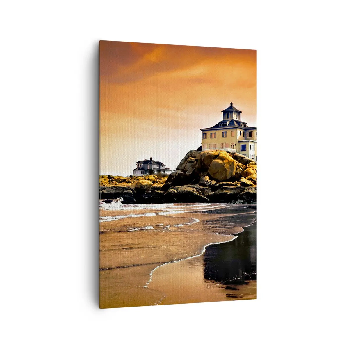 Tablou pe pânză - Eleganța coastei de vest - 80x120 cm