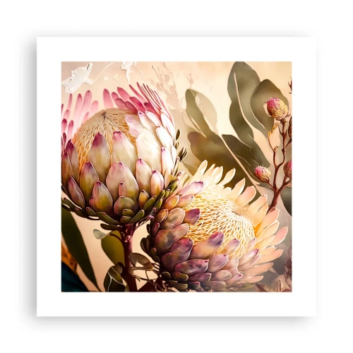 Poster - Îmbrățișare cu tandrețe - 40x40 cm