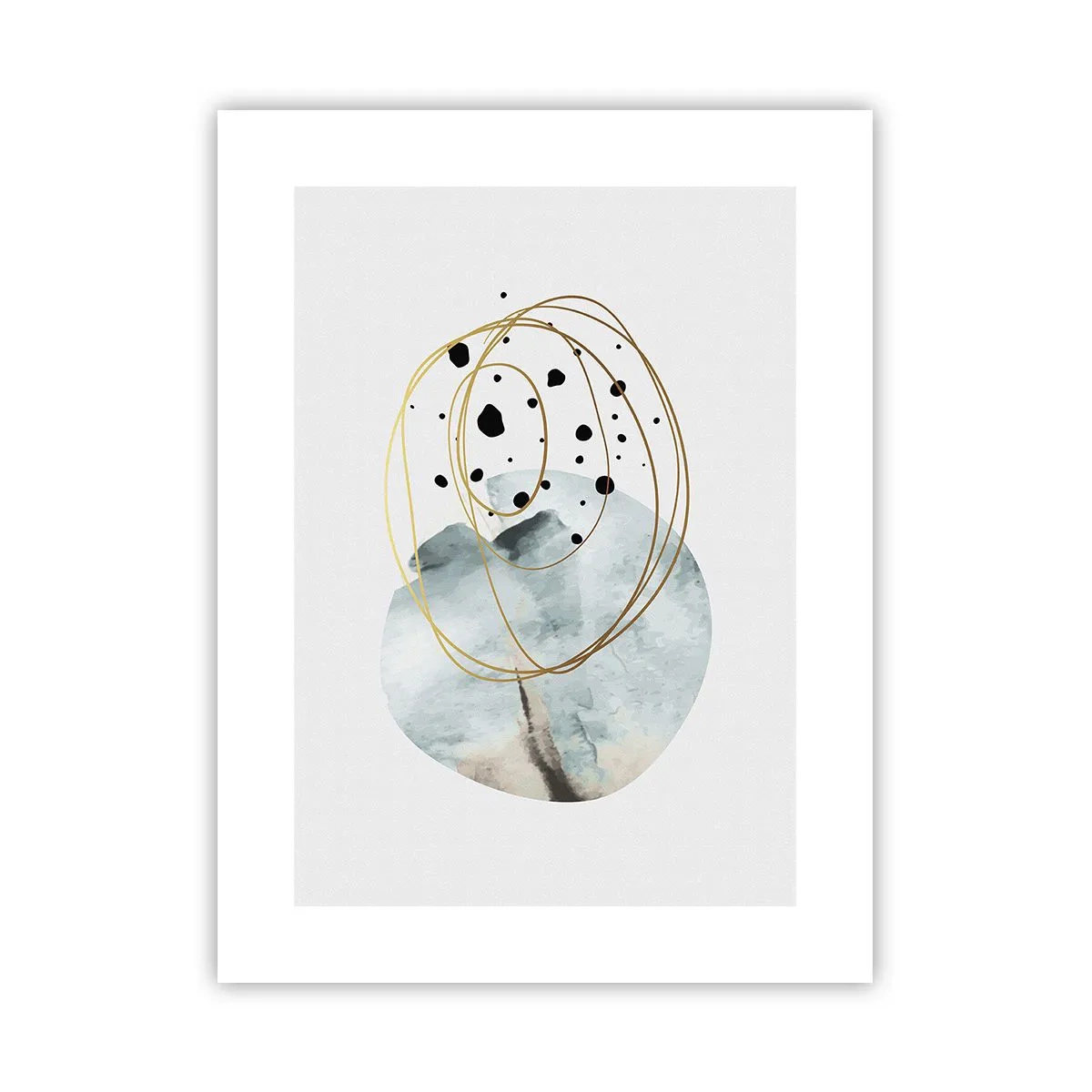 Poster - În îmbrățișarea spațiului - 30x40 cm