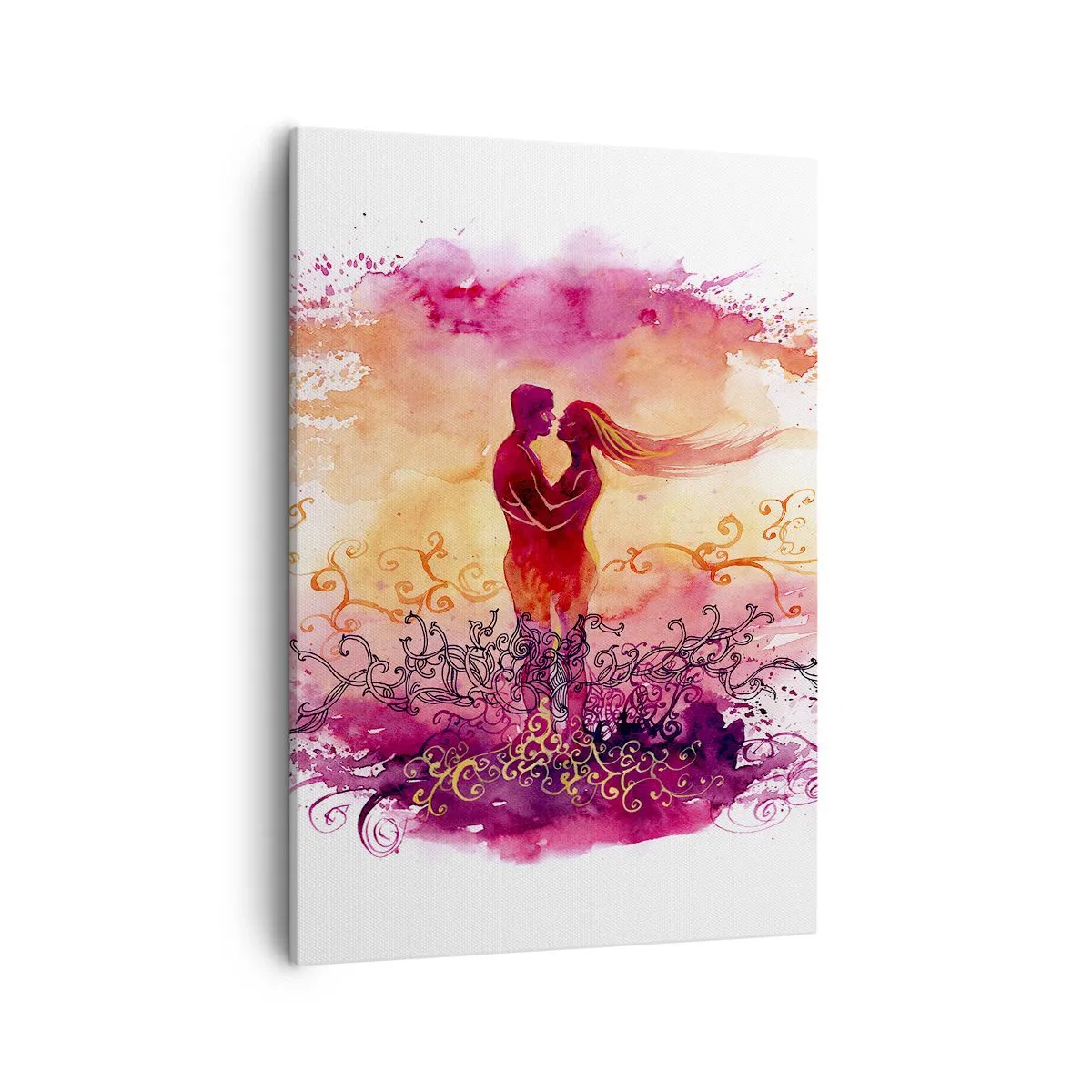 Tablou pe pânză - De o singură inimă! Am nevoie de atât de puțin.. - 50x70 cm