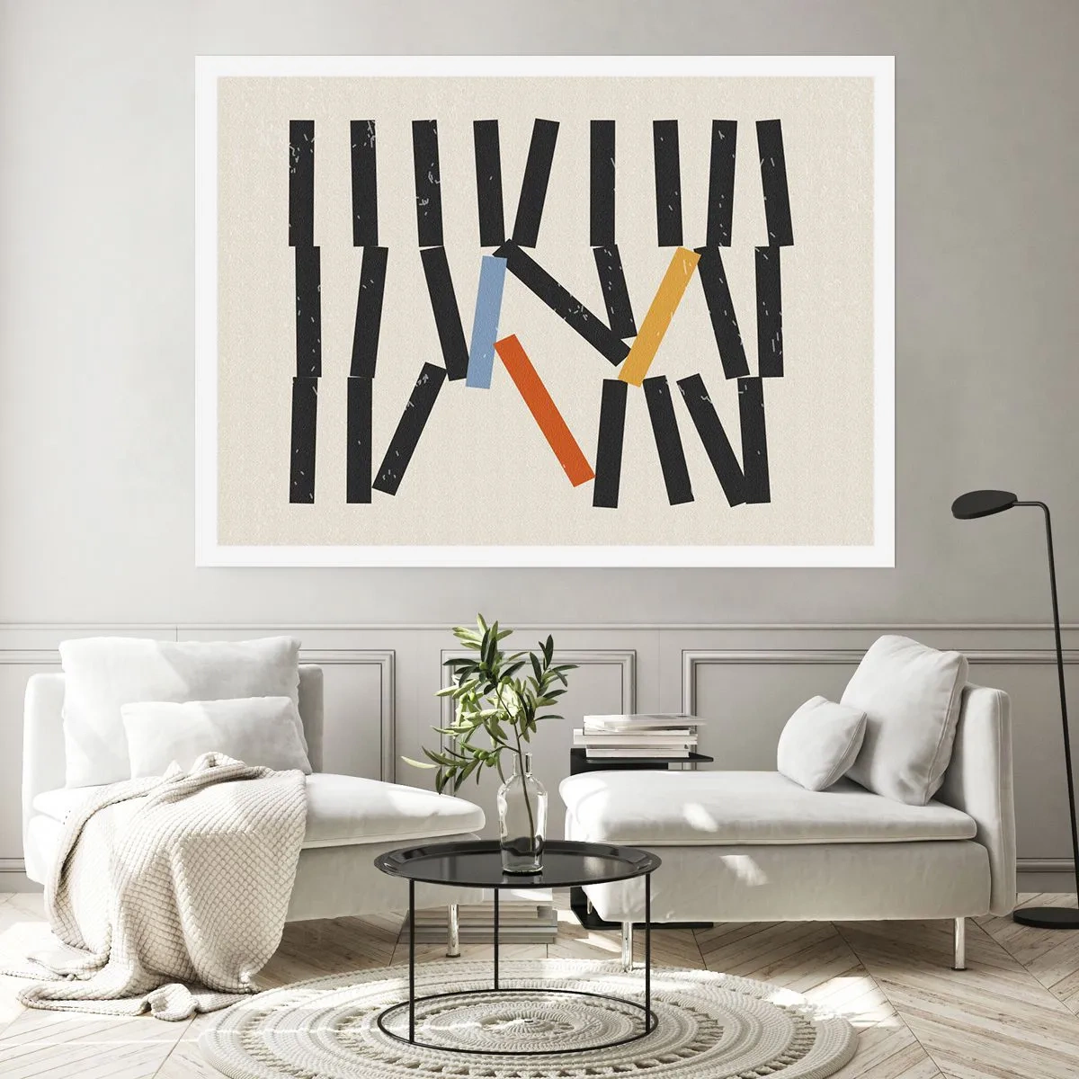 Poster - Domino - compoziție - 91x61 cm