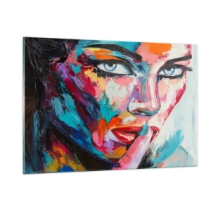 Tablou pe sticlă - Primul nostru secret - 120x80 cm