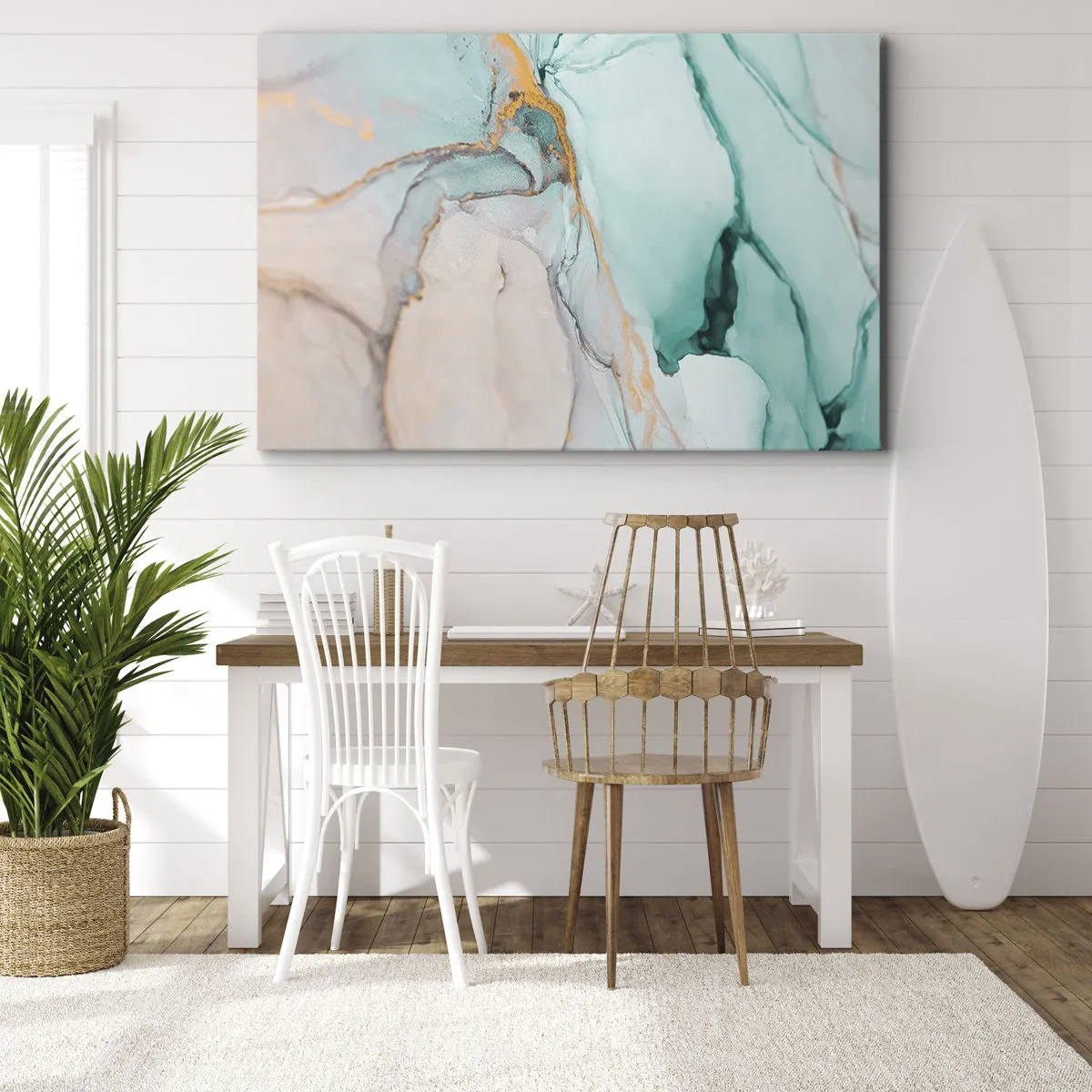 Tablou pe pânză - Dansul formelor și al culorilor - 120x80 cm