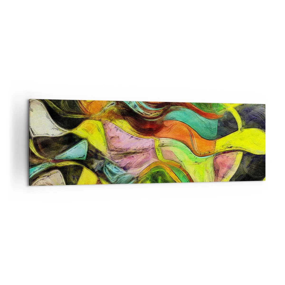 Tablou pe pânză - Mișcarea este viață - 160x50 cm