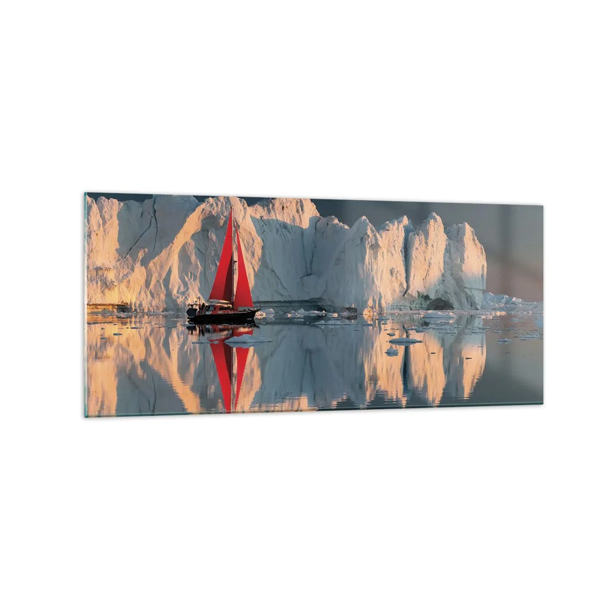 Tablou pe sticlă - La capătul lumii - 120x50 cm