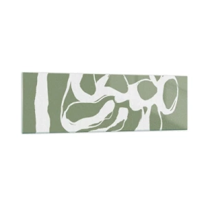 Tablou pe sticlă - Chemarea spațiului - 160x50 cm