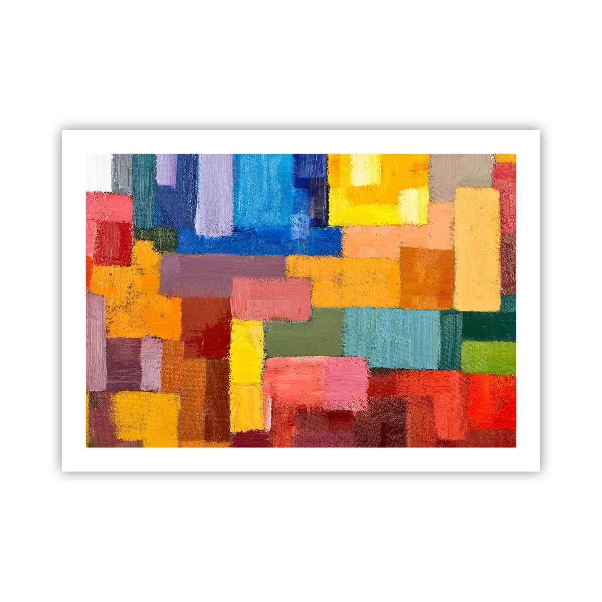 Poster - Fiecare diferită, toate colorate - 70x50 cm
