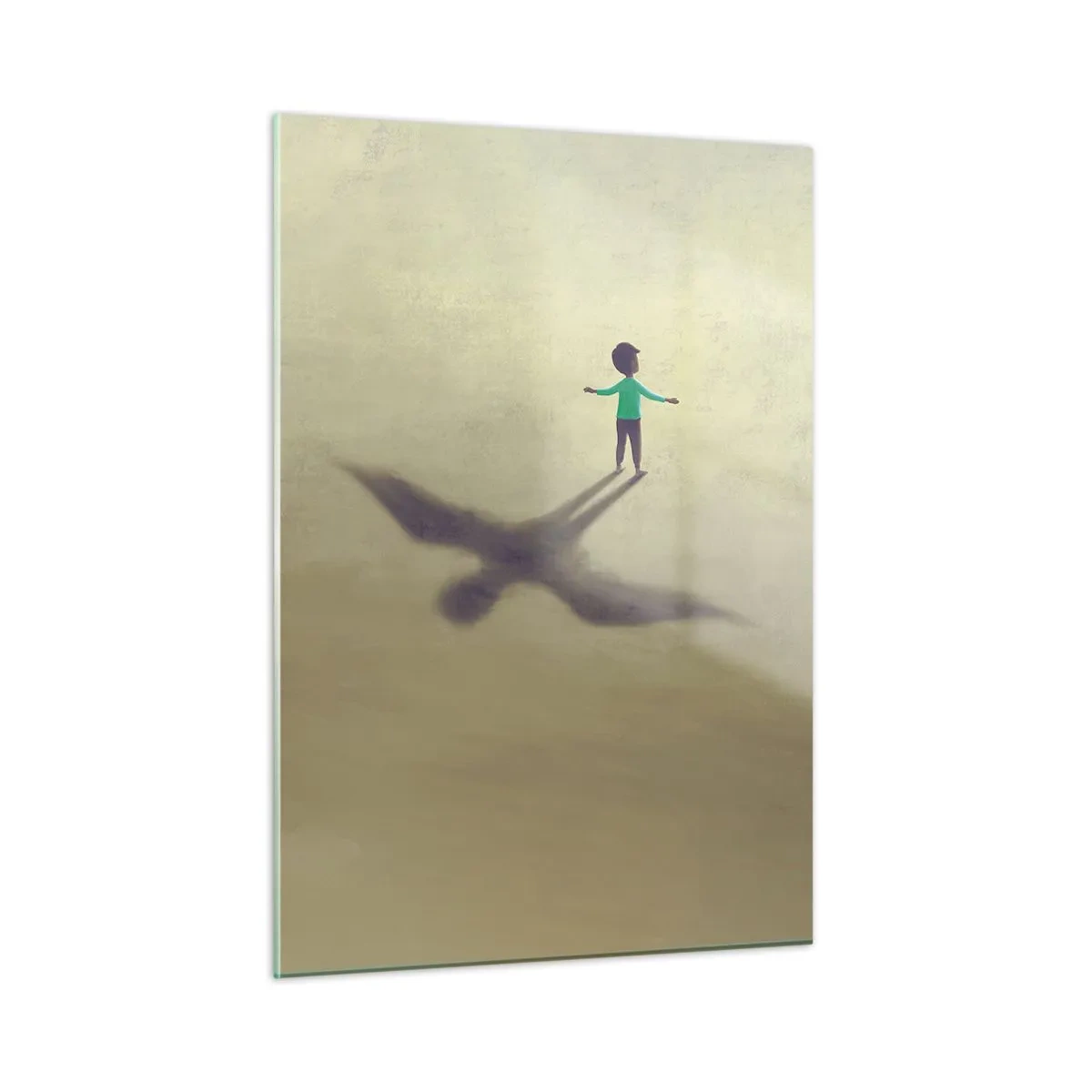 Tablou pe sticlă - Eroul viitorului - 50x70 cm