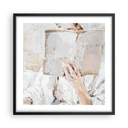 Poster în ramă neagră - Într-o altă lume - 50x50 cm