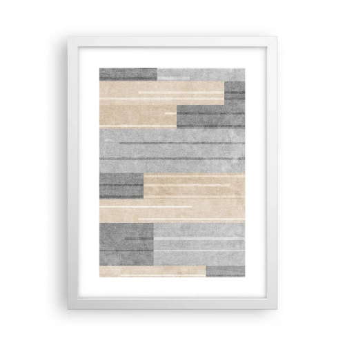 Poster în ramă albă - Compoziție: în poziție verticală - 30x40 cm
