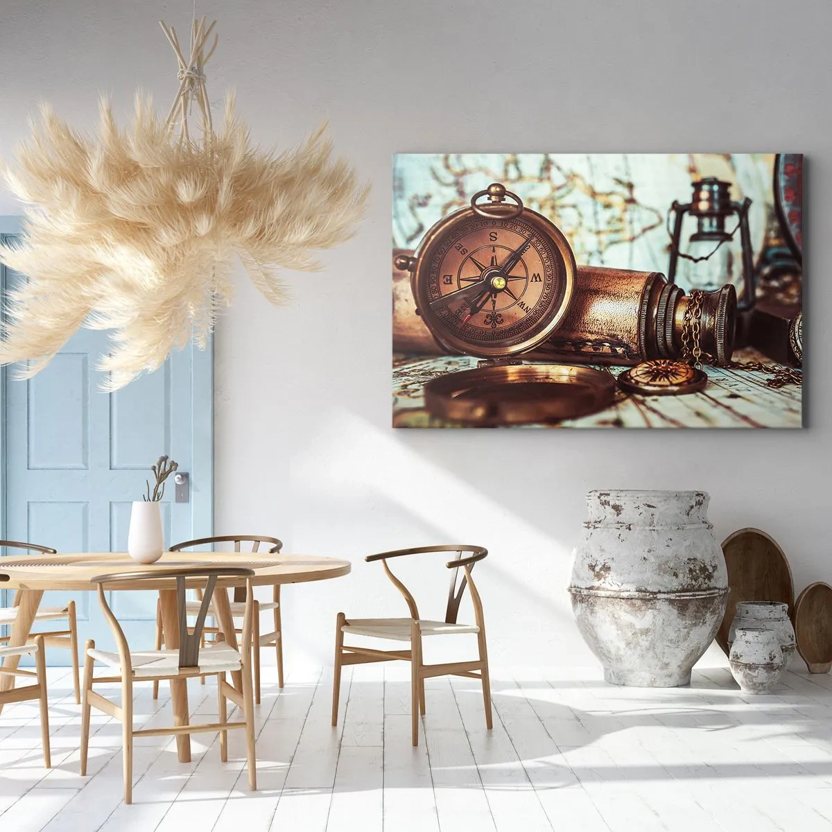 Tablou pe pânză - Te așteaptă o aventură cu pirați în Caraibe - 120x80 cm