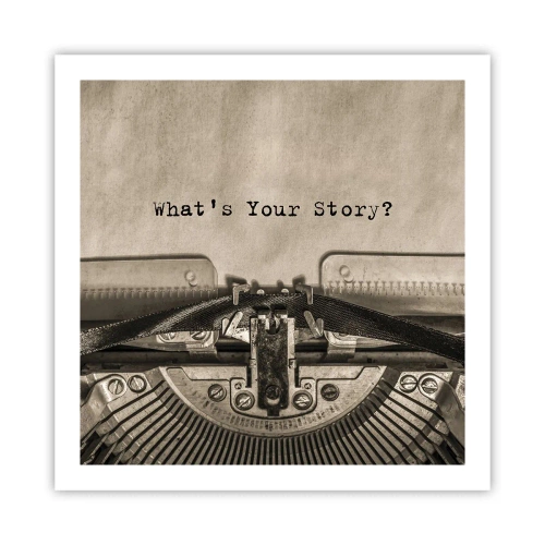 Poster - Spune-mi - 60x60 cm