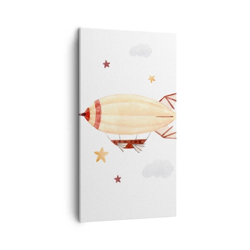 Tablou pe pânză - Aeronava - 45x80 cm