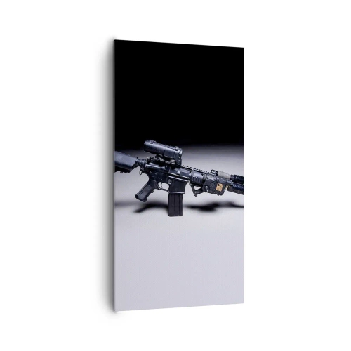 Tablou pe pânză - Cavalerul Negru - 65x120 cm