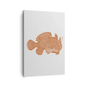 Tablou pe pânză - Și totuși este un peşte - 70x100 cm