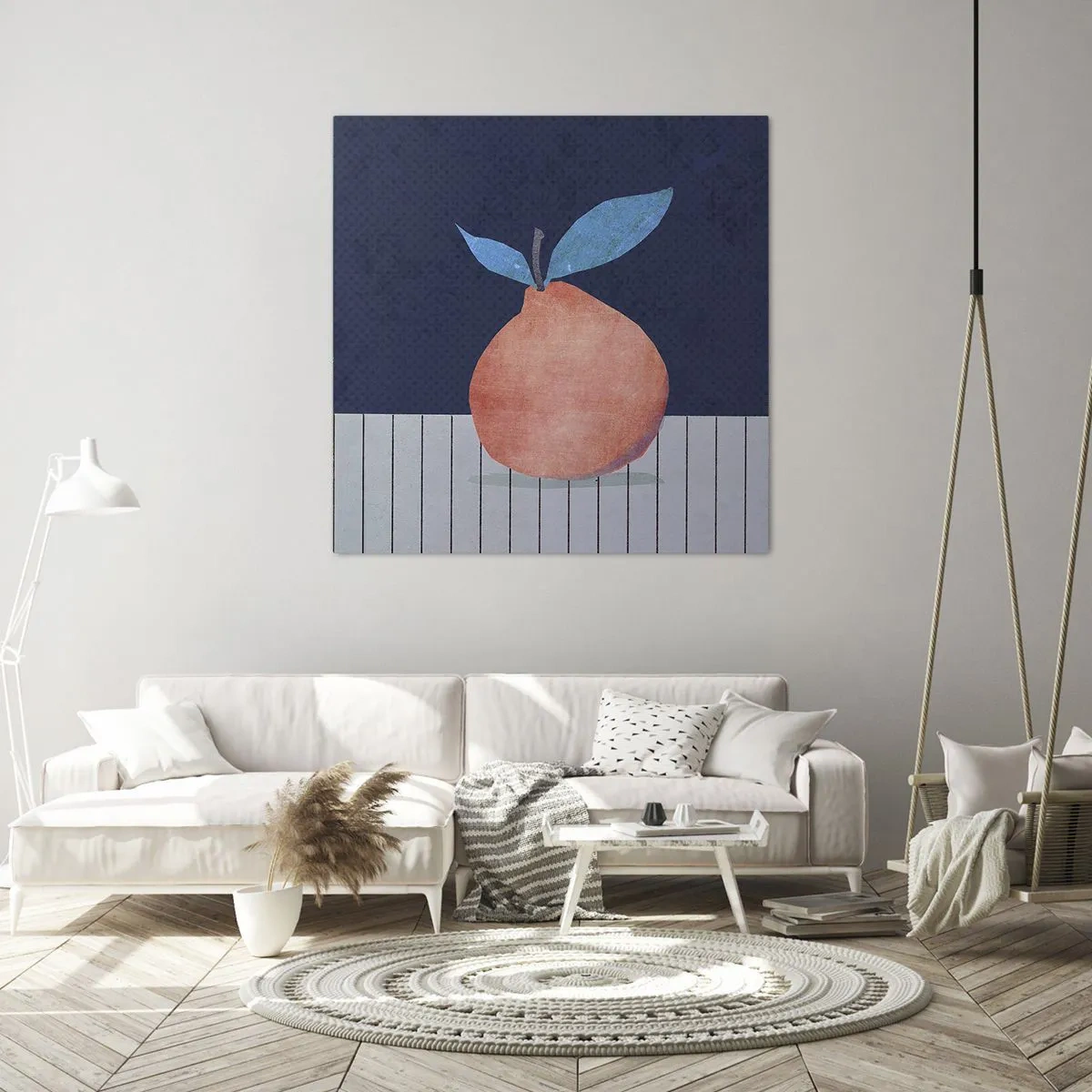 Tablou pe pânză - Convexitate și plan - 40x40 cm