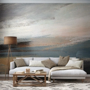 Tapet Standard Eco - Abstracție: peisaj nordic - Bucată, Abstracția, Minimalism - 250x175 cm