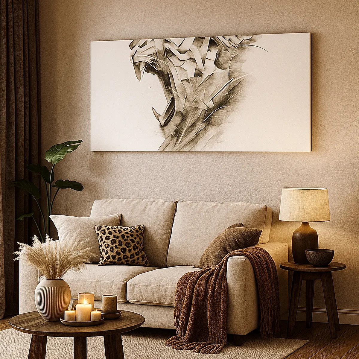 Tablou pe pânză - Știți deja cine este la conducere - 30x30 cm