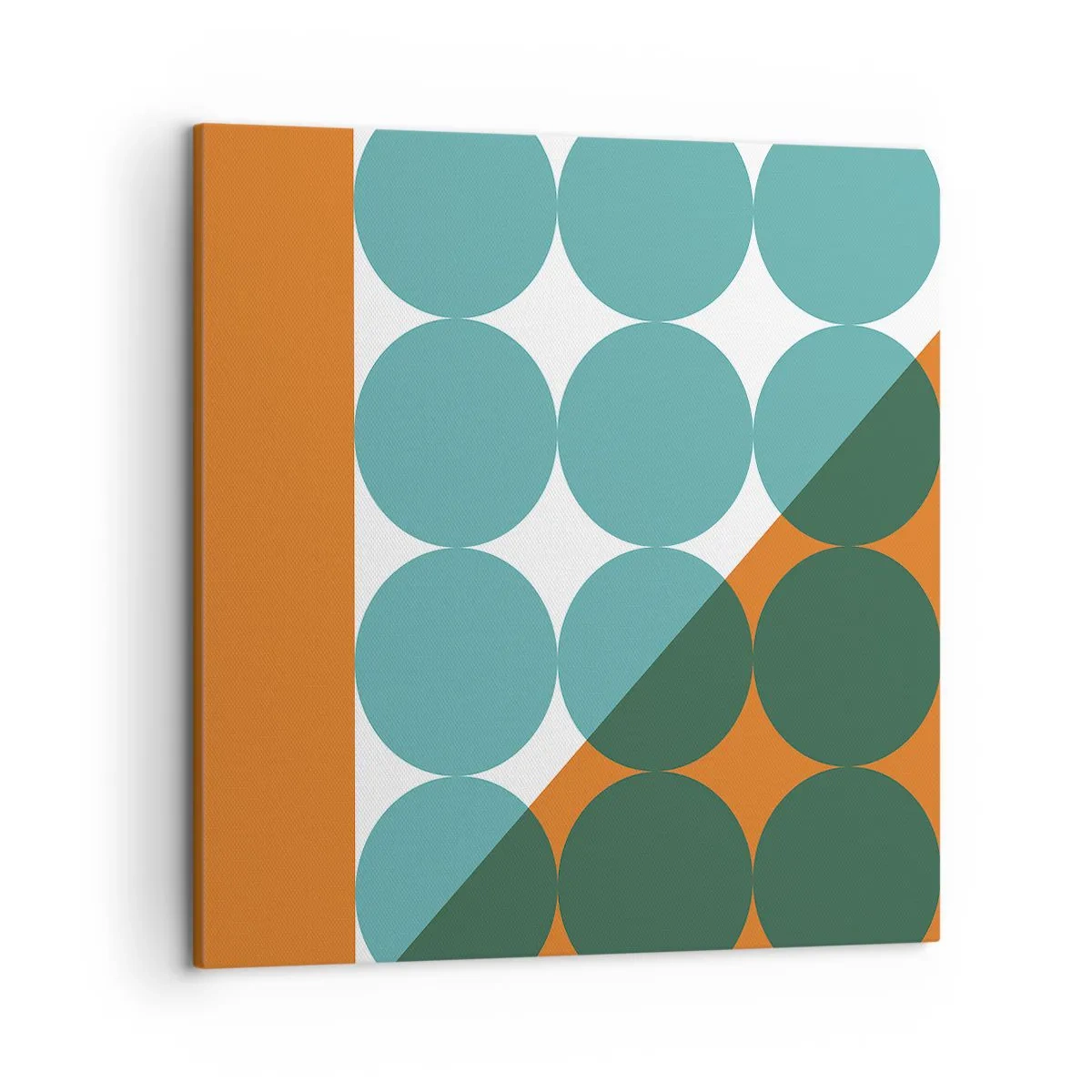 Tablou pe pânză - Sus și pe diagonală - 50x50 cm