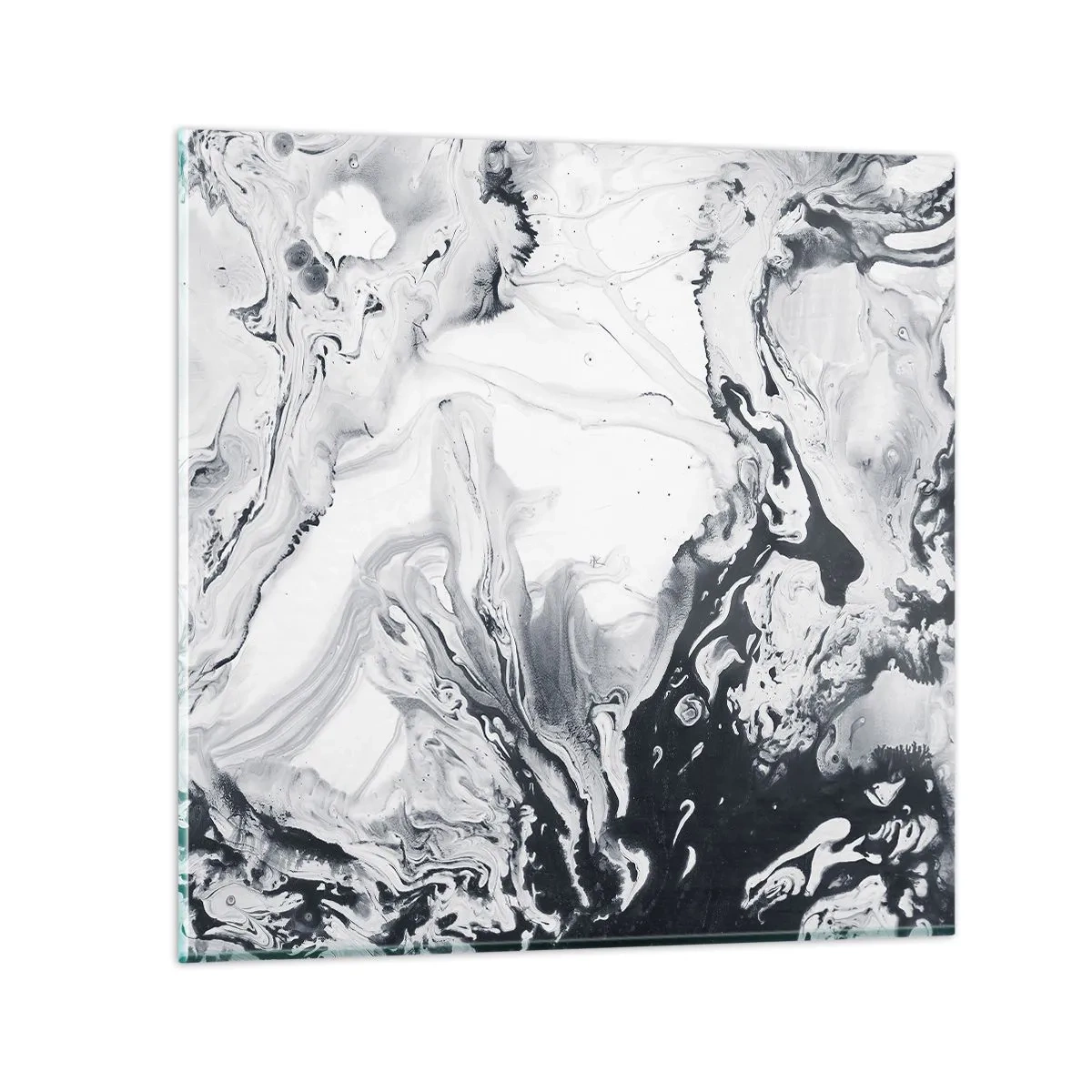 Tablou pe sticlă - Interiorul Pământului - 70x70 cm