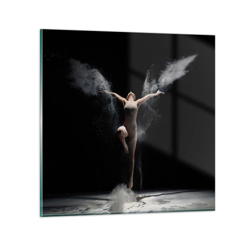 Tablou pe sticlă - Elfii există - 30x30 cm