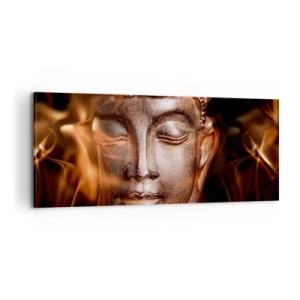 Tablou pe pânză - Există doar aici și acum - 100x40 cm