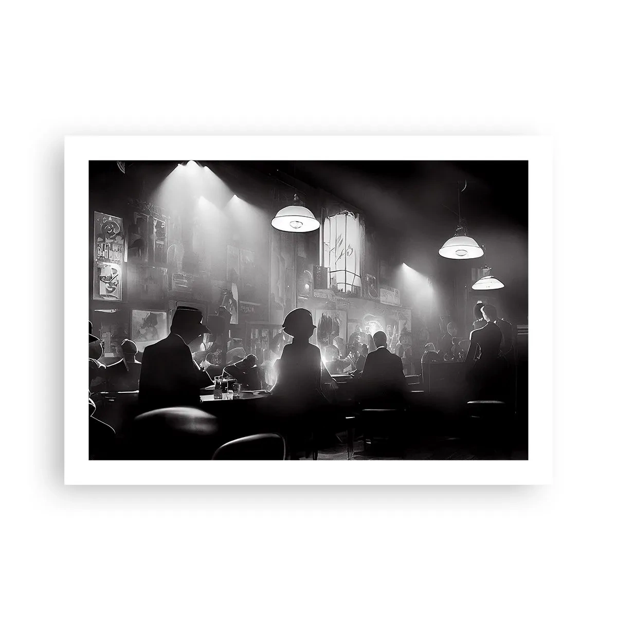 Poster - În stil jazz - 70x50 cm