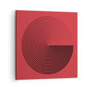 Tablou pe pânză - Mișcare circulară - 60x60 cm
