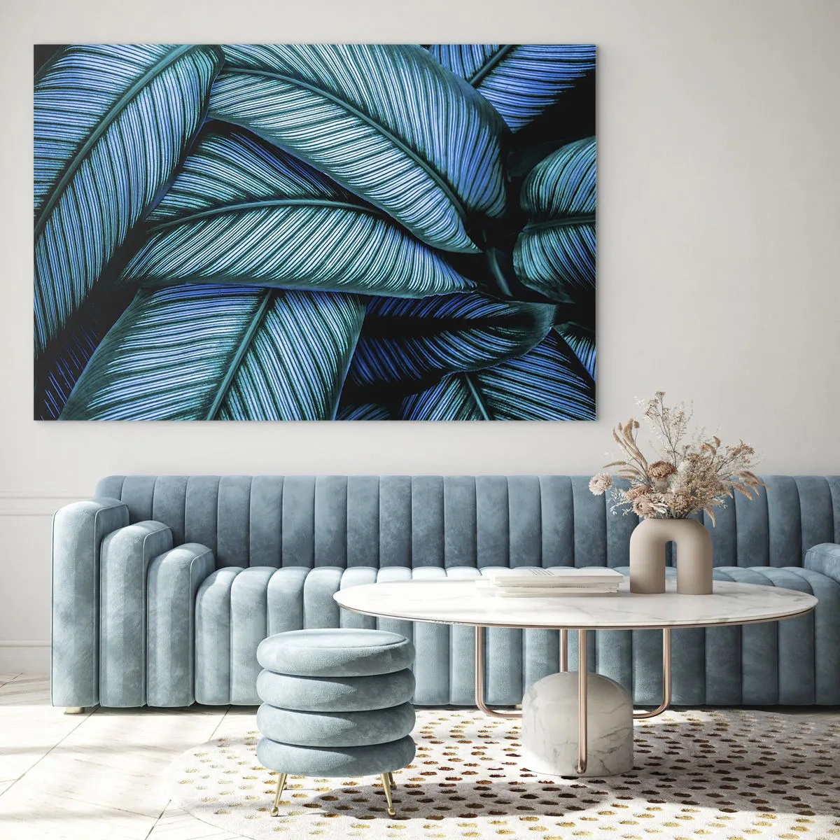 Tablou pe sticlă - Linii de viață - 120x80 cm