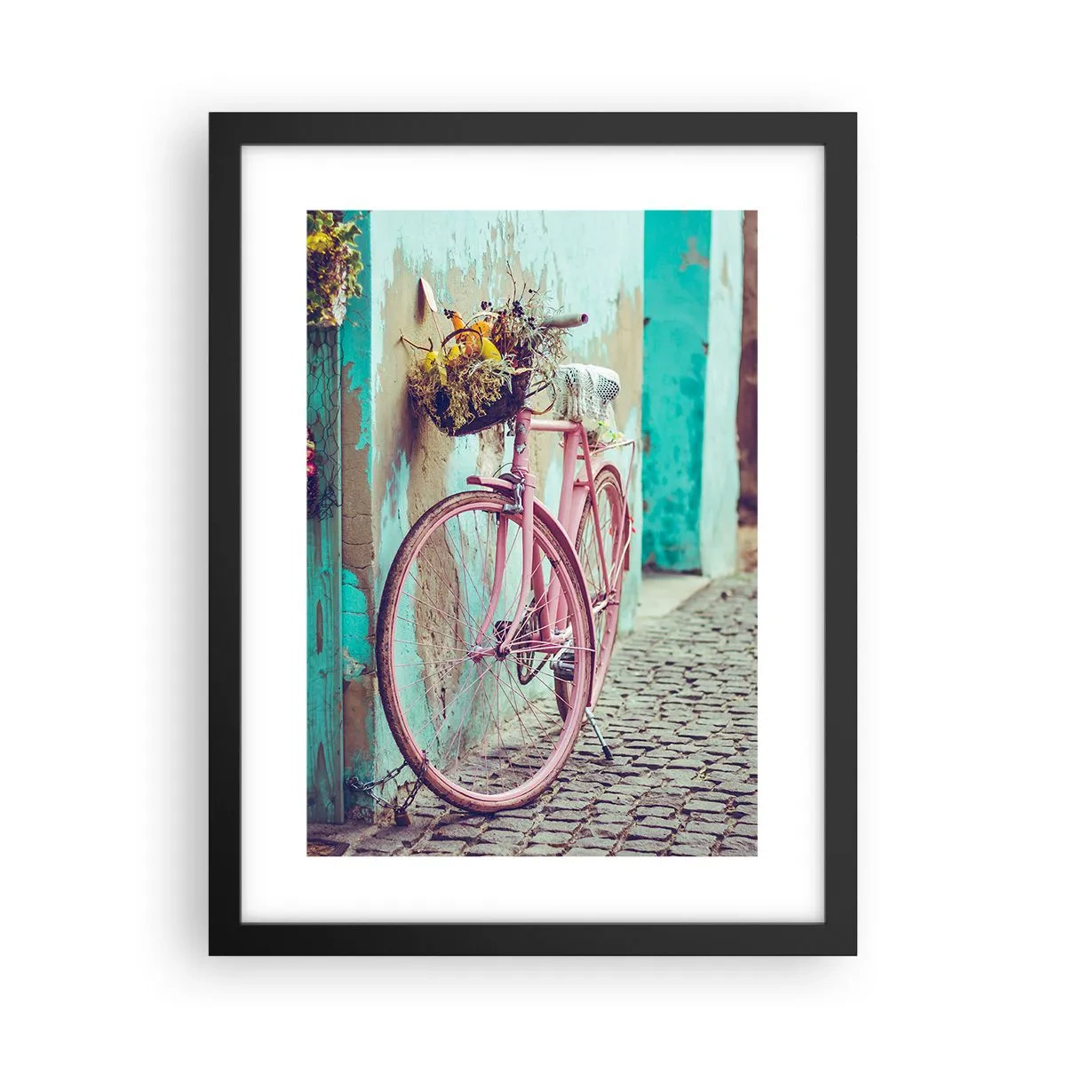 Poster în ramă neagră - Mă întorc imediat - 30x40 cm