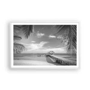 Poster în ramă albă - O amintire sau un vis? - 91x61 cm