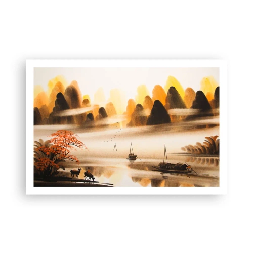 Poster - Mai departe decât Orientul Îndepărtat - 91x61 cm