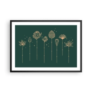 Poster în ramă neagră - Familia IERBEscu - 70x50 cm