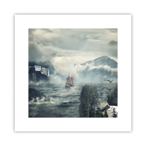 Poster - Pe ape magice - 30x30 cm