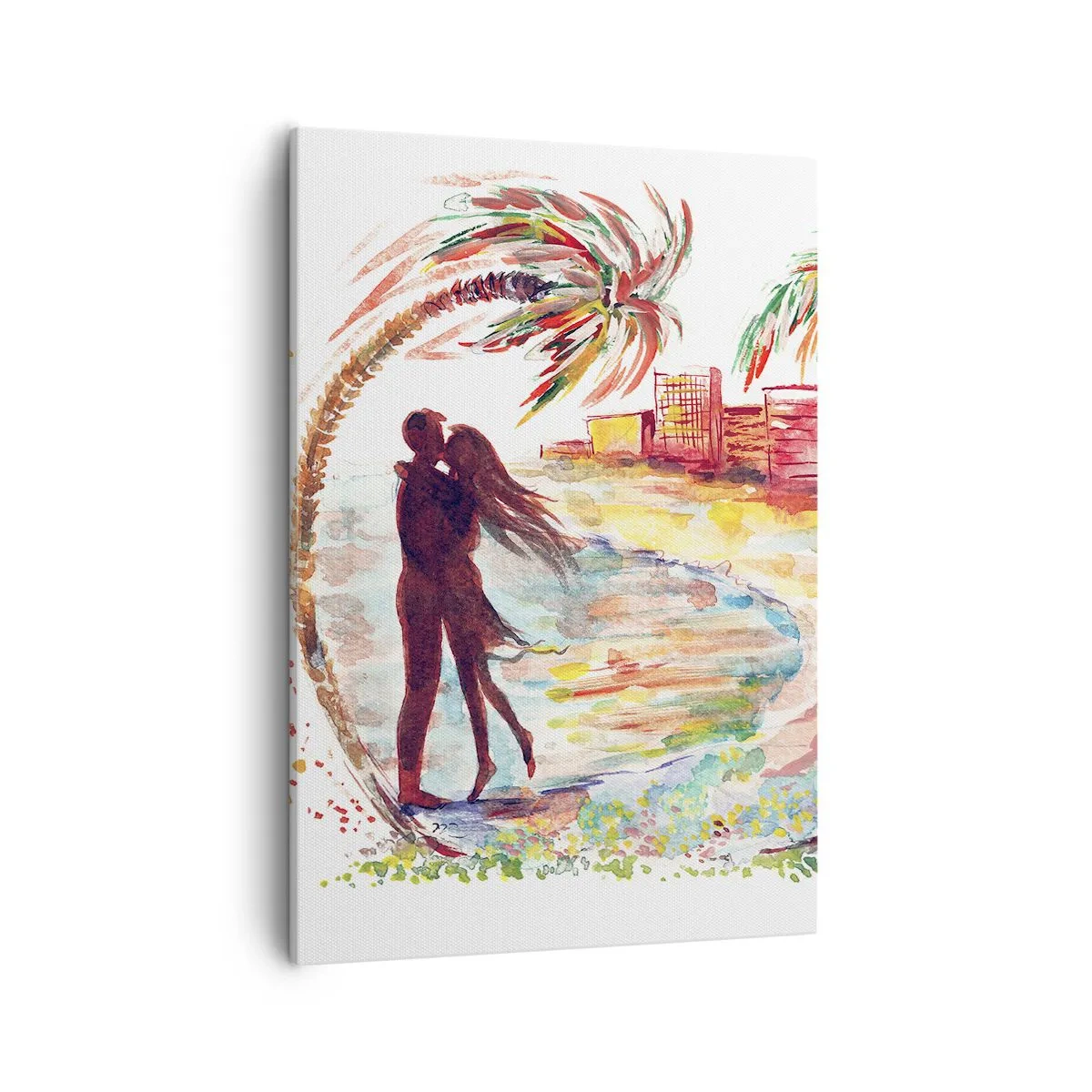 Tablou pe pânză - Vacanța romantică - 50x70 cm